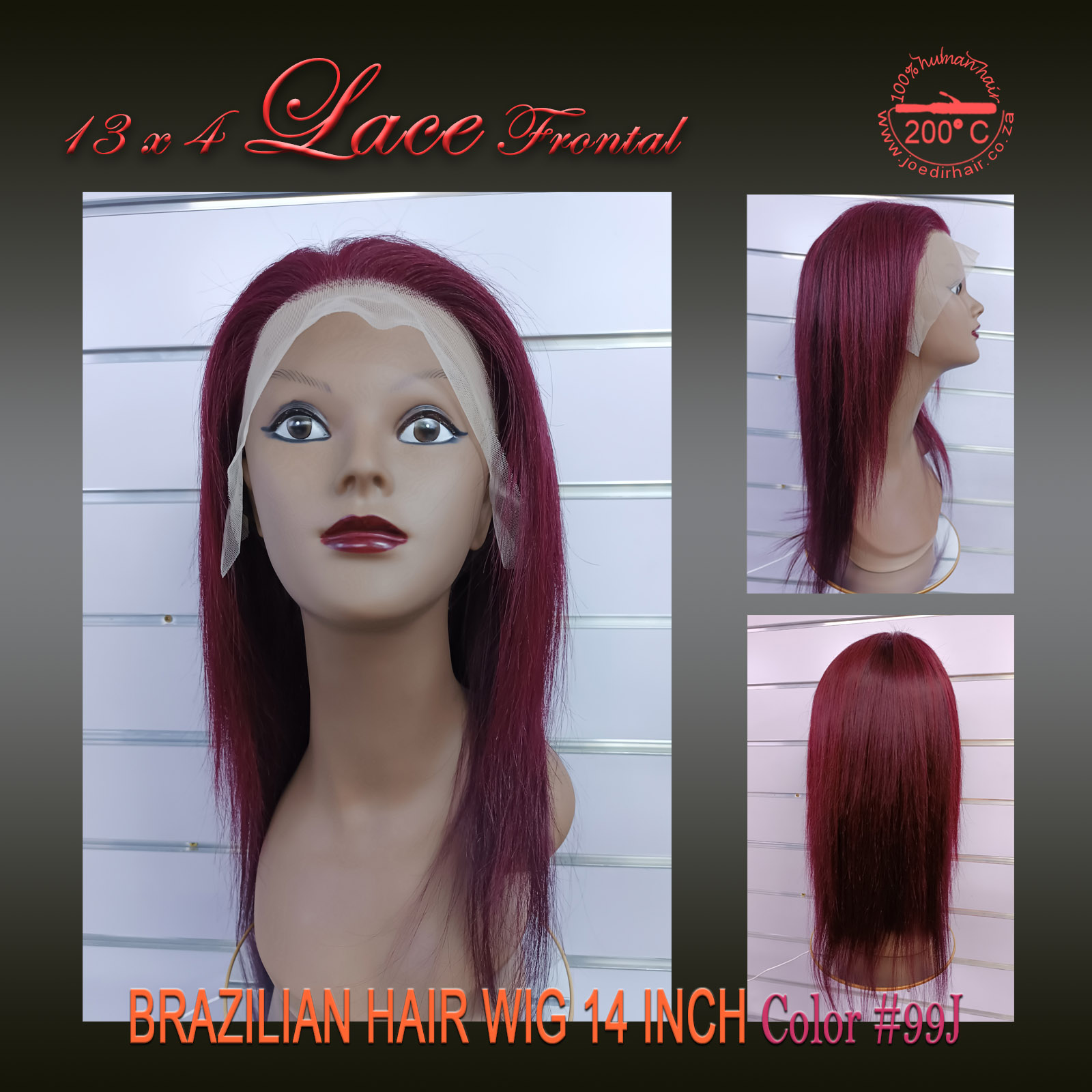 Brazilian hair wig 14 inch