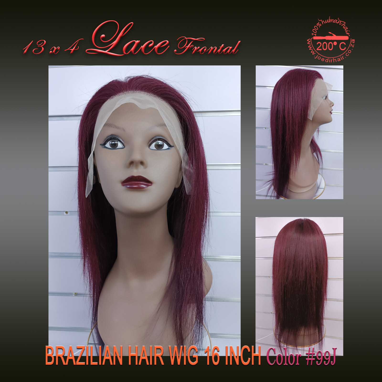 Brazilian hair wig 16 inch