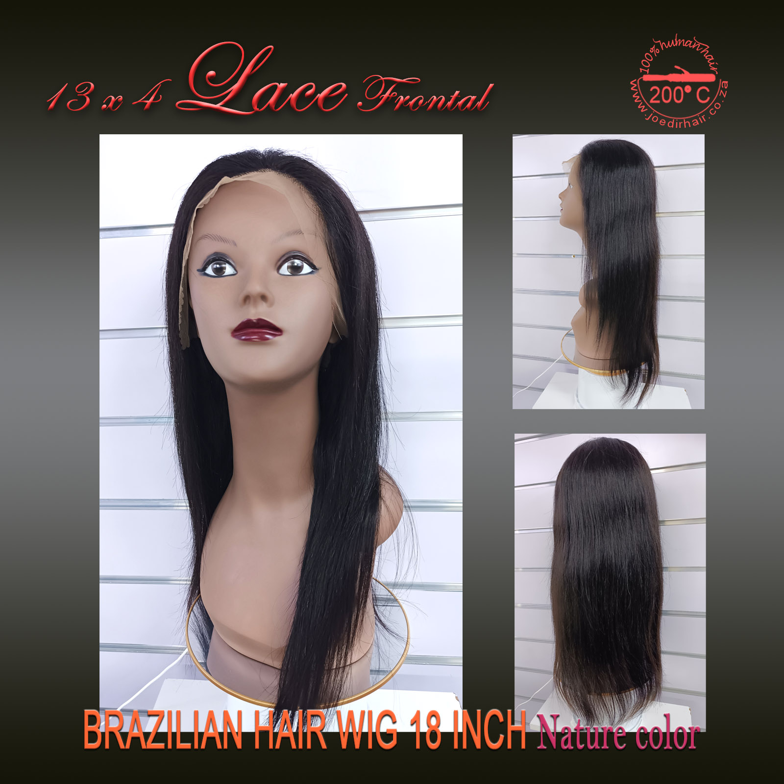 Brazilian hair wig 18 inch