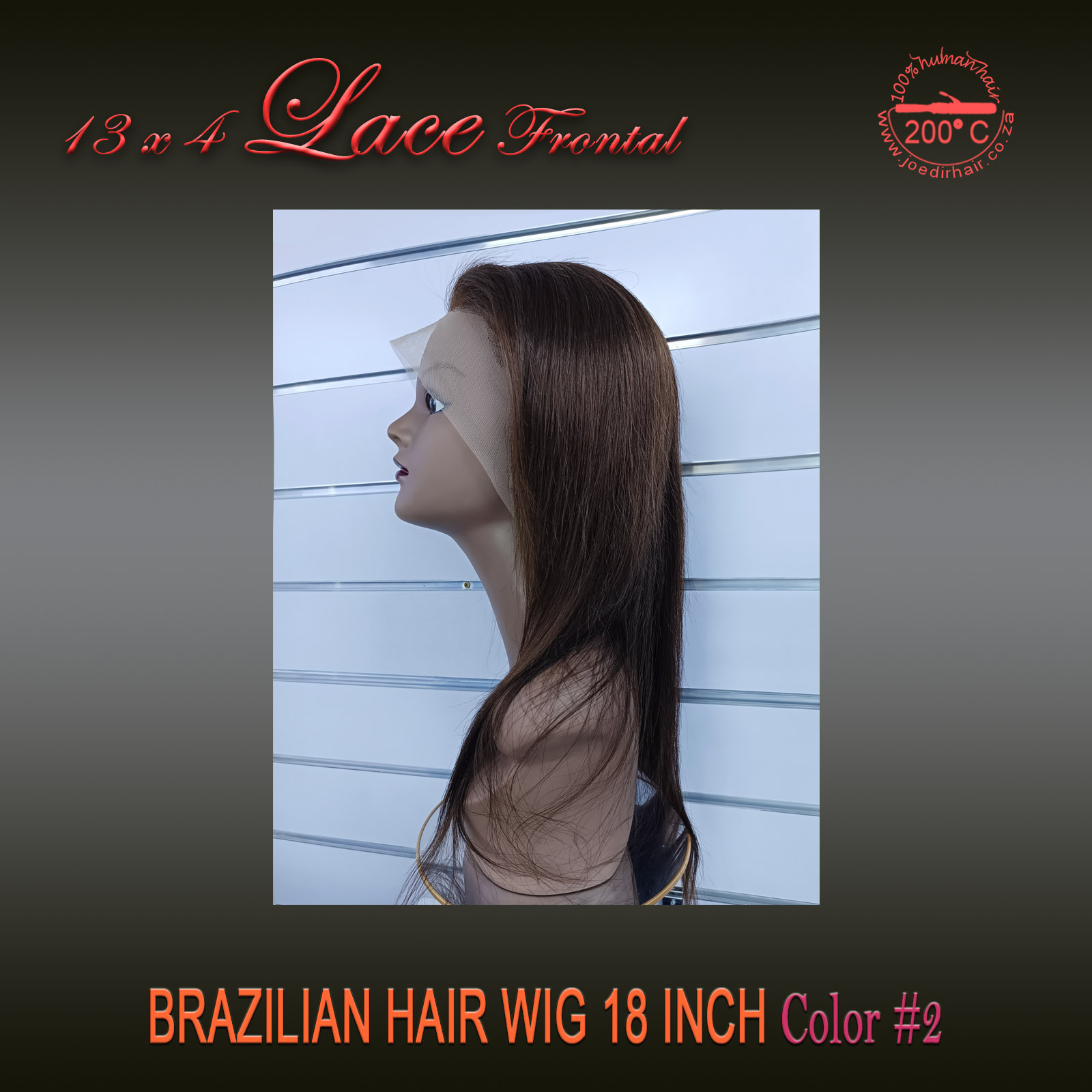 Brazilian hair wig 18 inch