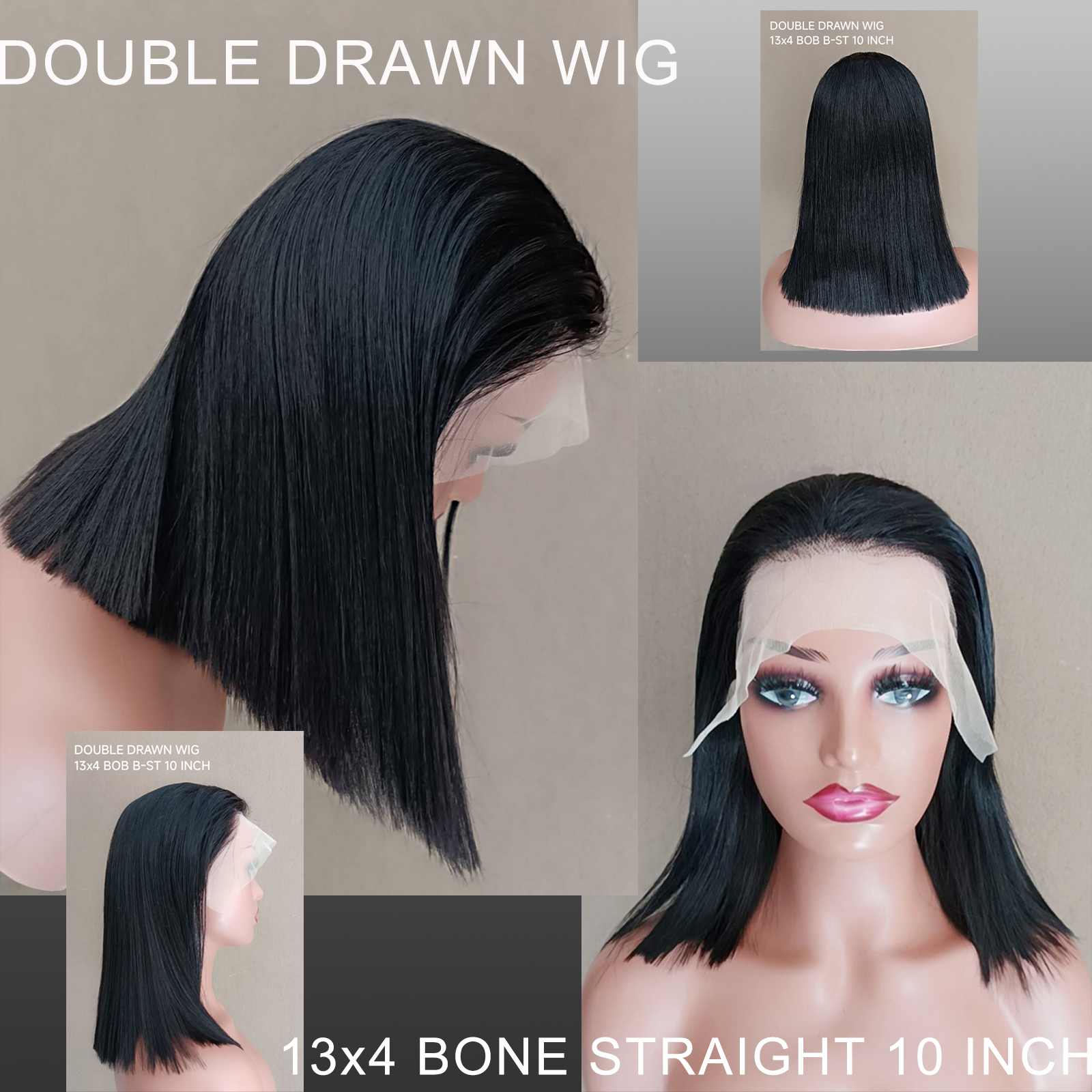Double Drawn wig