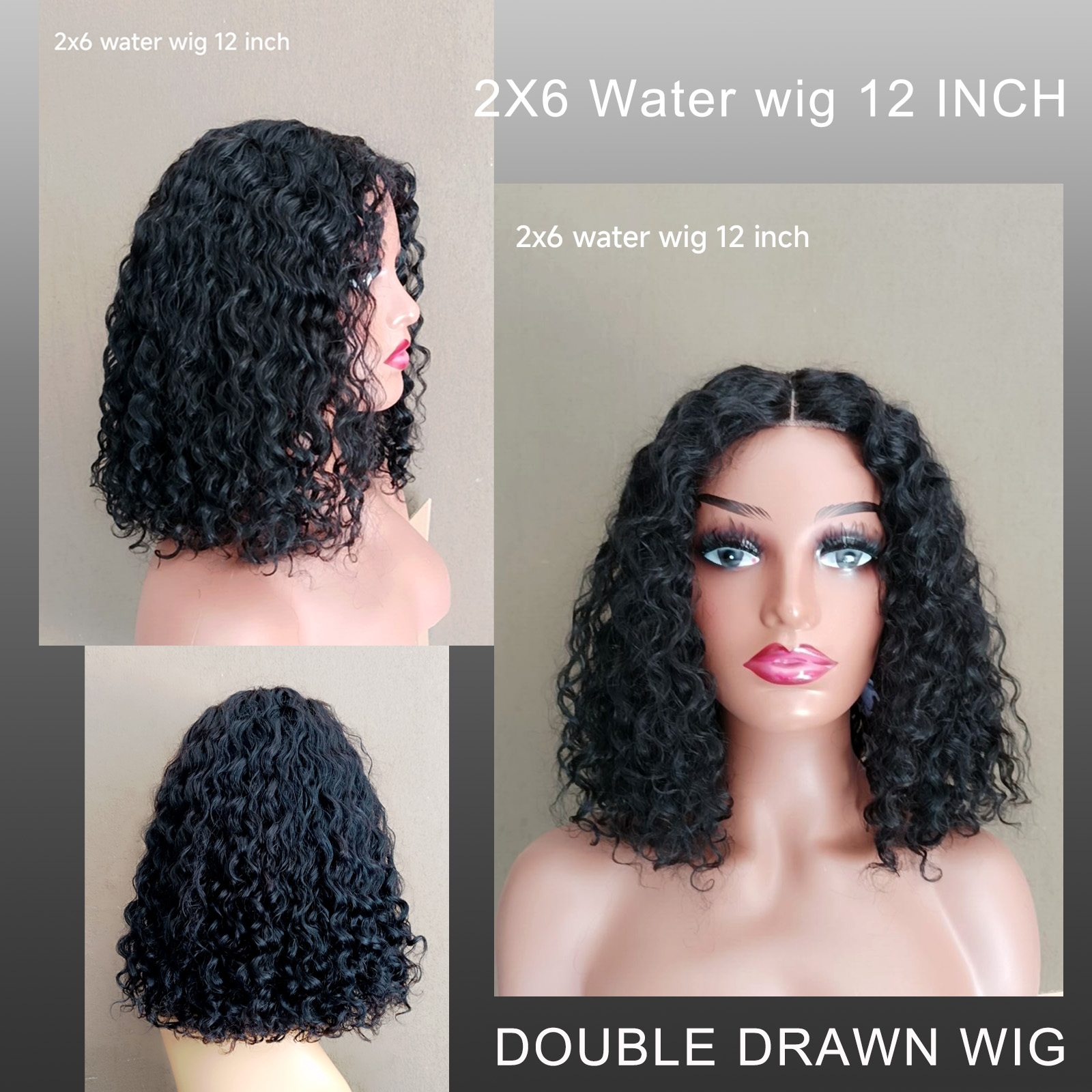 Brazilian hair wig 10 inch