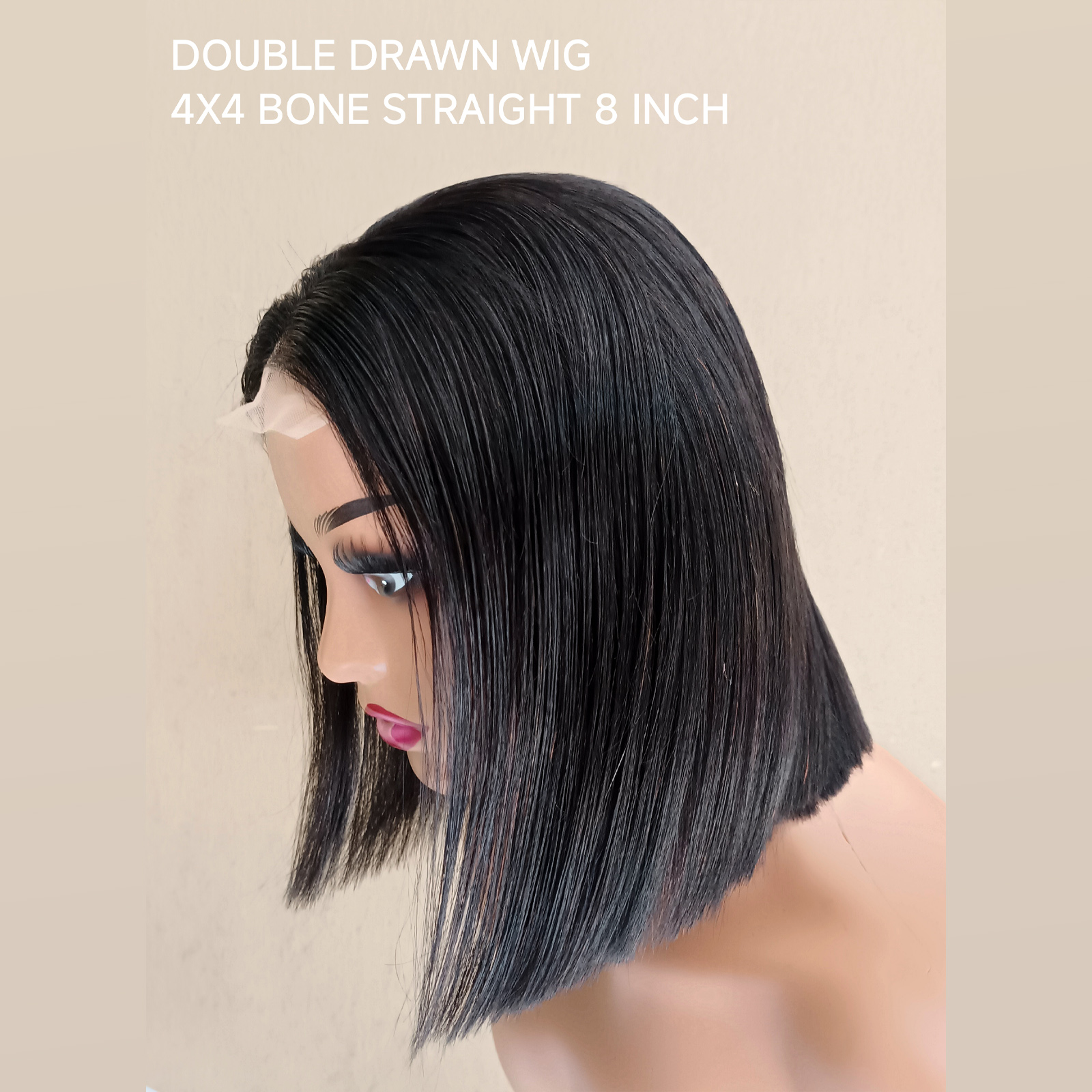 Double Drawn wig