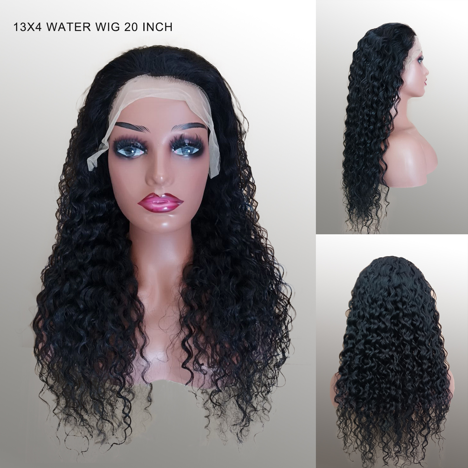 Brazilian hair water wig